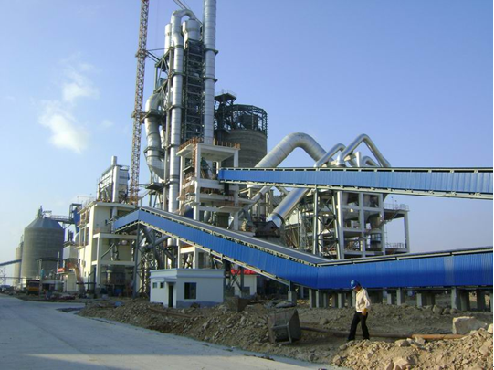 	收支口公司也门日产3000吨水泥项目